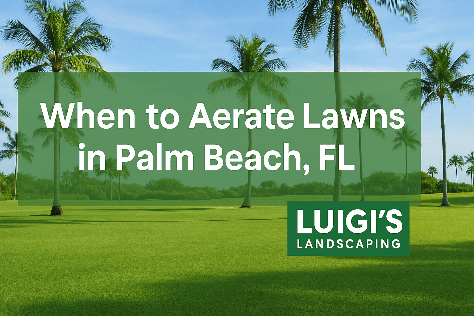 In Palm Beach, maintaining a healthy, lush lawn year-round requires more than just mowing and watering. One of the most effective but often overlooked techniques is lawn aeration. If you’re wondering when to aerate lawns in Palm Beach, understanding your local soil type, grass species, and seasonal climate patterns is essential. Luigi’s Landscaping, a trusted provider of top-tier lawn care services in Boca Raton, is here to guide you through the best practices for lawn aeration in the Palm Beach area. What is Lawn Aeration? Lawn aeration is the process of perforating the soil with small holes to allow air, water, and nutrients to penetrate the grassroots. This process alleviates soil compaction, improves root development, and enhances the overall health of your lawn. Aeration can be done using various tools or machinery and is an essential component of a comprehensive lawn care strategy. Importance of Aeration for Lawn in Palm Beach, FL Over time, lawn soil becomes compacted, especially in high-traffic areas. Compacted soil restricts airflow, limits water absorption, and prevents essential nutrients from reaching the roots. Aerating your lawn helps relieve this compaction, making it easier for roots to grow deep and strong. The result is a greener, more resilient turf. Why Aerate Your Lawn Enhance Root Growth Aerating your lawn promotes healthy and deep root systems. With improved access to oxygen and nutrients, grass roots grow more vigorously, enhancing the overall stability and strength of the turf. Promoting Nutrient Absorption Aeration opens up the soil, making it easier for fertilizers and organic matter to reach the root zone. This promotes better nutrient absorption, leading to a richer, more vibrant lawn. Best Seasons for Aeration in Palm Beach, FL Spring Aeration in Palm Beach Spring is one of the best times to aerate lawns in Palm Beach. As temperatures rise and grass begins to grow actively, spring aeration helps kick start healthy growth. It's particularly effective for warm-season grasses like Bermuda and St. Augustine. Fall Aeration Recommendations Fall is another suitable time to aerate lawns in Palm Beach. The cooler temperatures reduce stress on the lawn, and the season offers excellent growing conditions for roots. Fall aeration prepares your lawn for a healthy start in the following spring. Signs Your Lawn Needs Aeration in Palm Beach, FL Poor Drainage Issues If you notice water pooling on your lawn or runoff during watering, it could be a sign of soil compaction. Aeration helps water penetrate the soil, improving drainage and reducing runoff. Thinning Grass Sparse or thinning grass is often a result of compacted soil that restricts root growth. Aeration can rejuvenate struggling lawns by promoting a healthier root environment. Types of Aeration Methods Core Aeration Core aeration involves removing plugs of soil from the lawn to alleviate compaction. This method is considered the most effective for improving airflow and nutrient absorption. Spike Aeration Spike aeration uses solid tines or spikes to create holes in the ground. While not as effective as core aeration, it can be useful for mild compaction and is a good option for routine maintenance. Lawn Maintenance Before Aeration Mowing the Lawn Before aeration, mow your lawn to a moderate height. This makes the aeration process more effective by allowing better access to the soil surface. Watering Considerations Water your lawn a day or two before aeration to soften the soil. This ensures the aerator can penetrate effectively without damaging the grass. Post-Aeration Care Fertilization After Aeration Aeration creates ideal conditions for fertilization. Applying fertilizer after aeration allows nutrients to reach the roots directly, promoting lush and rapid growth. Watering Guidelines After aeration, maintain consistent watering to help the grass recover and establish deeper roots. Avoid overwatering, which can wash away nutrients and cause runoff. How Often to Aerate Lawns Factors Influencing Frequency The frequency of lawn aeration depends on soil type, traffic levels, and grass species. Clay soils and high-traffic lawns typically require more frequent aeration. General Recommendations for Palm Beach In Palm Beach, aerating your lawn once or twice a year is usually sufficient. Spring and fall are the most beneficial times, depending on the condition of your lawn. Myths About Lawn Aeration Aeration is Only for Problematic Lawns Many homeowners believe aeration is only necessary for lawns with visible problems. In reality, aeration is a preventive measure that benefits all types of lawns by promoting better soil health. Aeration is the Same as Overseeding While often performed together, aeration and overseeding are distinct processes. Aeration prepares the soil, while overseeding involves spreading new grass seed to thicken the lawn. Why Choose Luigi’s Landscaping for Lawn Aeration in Palm Beach, FL? Aerating your lawn is essential, but it can be labor-intensive without the right tools or expertise. At Luigi’s Landscaping, we offer professional aeration services tailored to the unique soil and climate conditions in Palm Beach. Our experienced team uses commercial-grade equipment to deliver efficient and reliable lawn aeration. Contact us today at tel:+19548259368 or email info@luigislandscaping.com to schedule your service. Luigi’s Landscaping offers best commercial landscaping services in Palm Beach a wide range of services to support your lawn and landscape goals. Our offerings include Residential HOA & Commercial Lawn and Landscaping Maintenance. Tree & Palm Pruning & Removal. Landscape Design & Installation. Emergency Hurricane Clean-Up Services. Commercial Lawn Fertilization Programs. Irrigation Installation & Maintenance. Commercial Nursery Landscaping Services. Explore our services page to find the best solutions for your property. Conclusion Knowing when to aerate lawns in Palm Beach is key to maintaining a vibrant and healthy landscape. From enhancing root growth to improving nutrient uptake, aeration delivers numerous benefits. Whether it's spring or fall, Luigi’s Landscaping provides expert care to ensure your lawn thrives year-round. Frequently Asked Questions What is the best time to aerate lawns in Palm Beach? Spring and fall are ideal seasons due to favorable weather and active grass growth. How do I know if my lawn needs aeration? Signs include poor drainage, thinning grass, and compacted soil. What type of aeration is best for clay soil? Core aeration is most effective for compacted clay soils. Can I aerate my lawn myself? Yes, but hiring a professional ensures proper technique and optimal results. How often should I aerate my lawn in Palm Beach? Once or twice a year, depending on soil type and foot traffic. Should I water my lawn before or after aeration? Water before aeration to soften soil and after to support recovery. Is it necessary to fertilize after aeration? Yes, it enhances the impact of aeration and supports growth. Can I combine aeration with overseeding? Absolutely. Aeration creates the perfect environment for new seed germination. What is the difference between core and spike aeration? Core removes plugs of soil; spike pushes holes into the ground without removing soil. Does Luigi’s Landscaping offer lawn aeration services in Palm Beach? when to aerate lawn in Palm Beach, FL